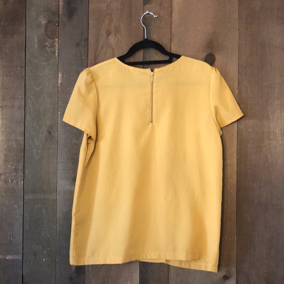 Woman’s Blouse - Yellow - Alfred Sung - Picture 3 of 3